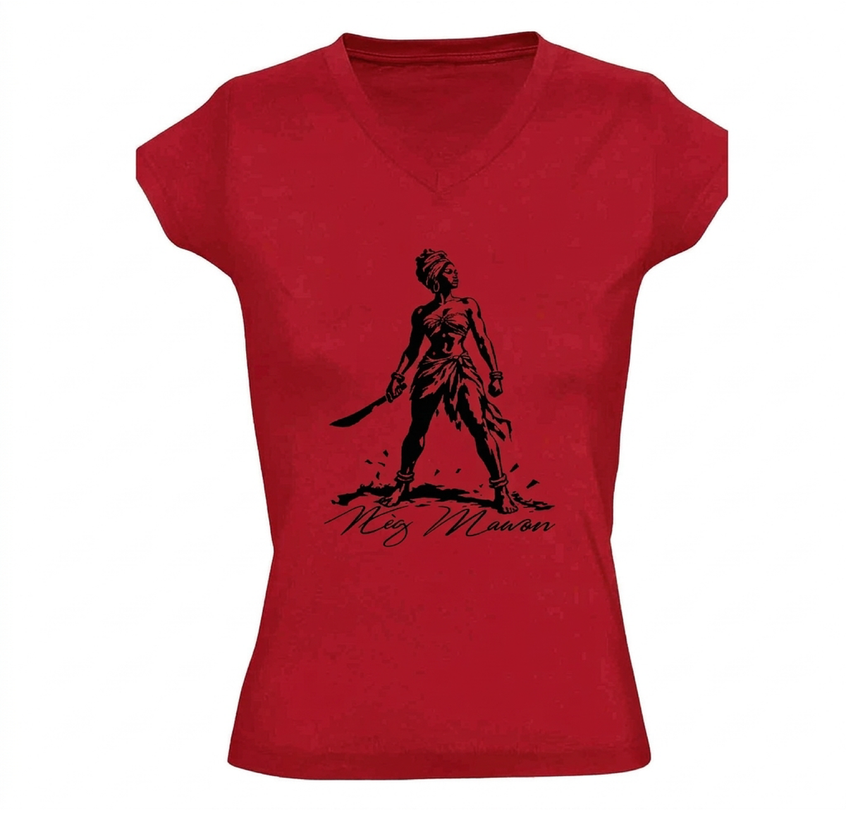 Femme Nèg Mawon Rouge